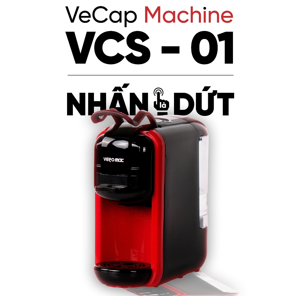 Máy pha Cà Phê Gia Đình Vero Cap01