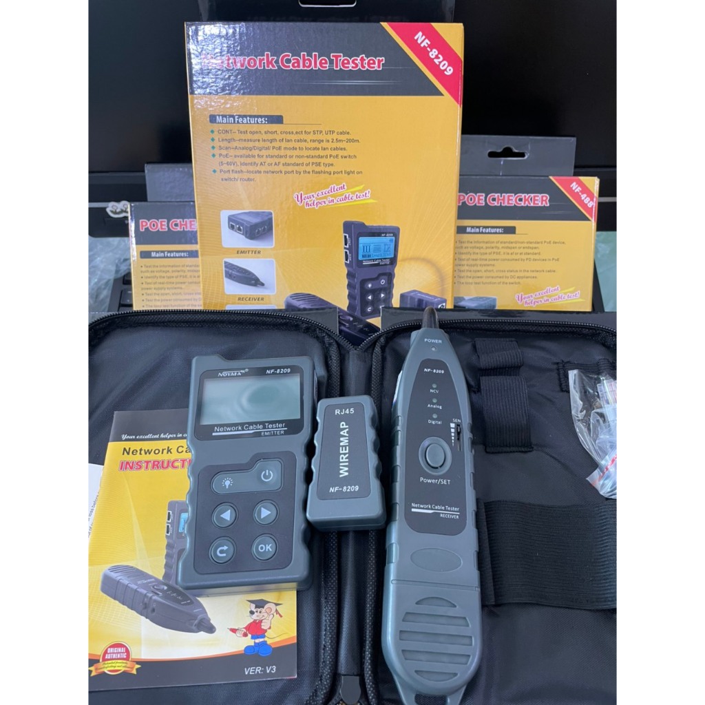 Máy test mạng noyafa nf8209 chính hãng