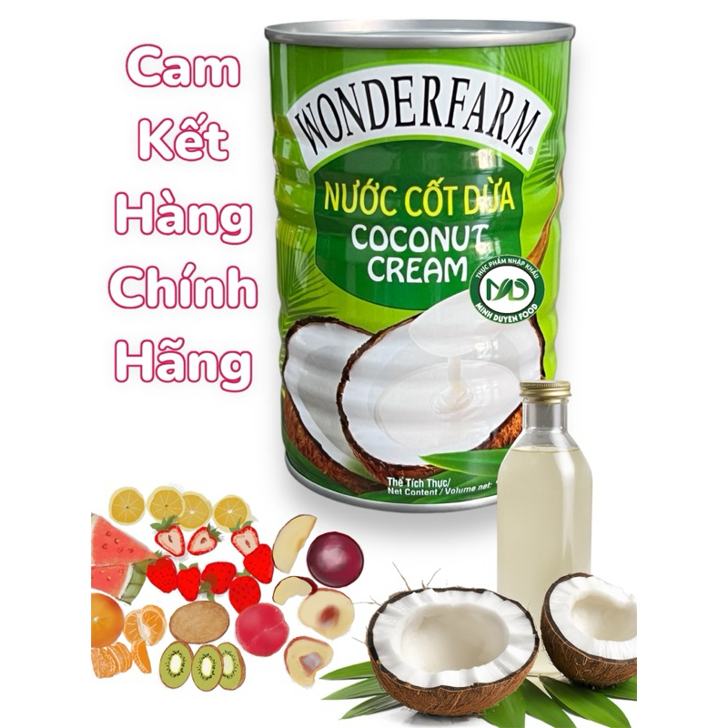 Nước Cốt Dừa 400ml làm chè, làm xôi