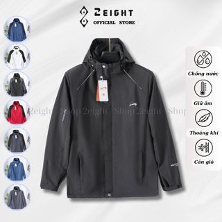 Áo khoác gió nam nữ cao cấp mẫu mới 2024 có mũ chống nước 2 lớp, áo khoát dù phối màu đẹp mỏng nhẹ