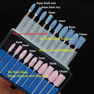 mũi mài kim loại mài gỗ nhựa - đầu đá mài hồng đá mài xanh cốt 3mm mài nhôm đồng sắt thép