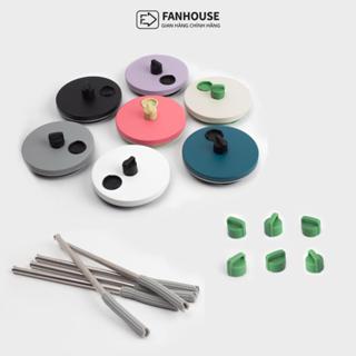 Phụ kiện chính hãng ly giữ nhiệt Tyeso Wonder gồm nắp bình, ống hút, nút đậy duy nhất tại Fan House