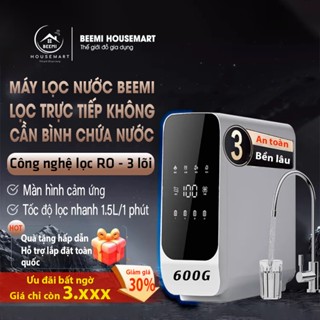Máy Lọc Nước RO BEEMI 600G 3 Lõi Lọc-Thiết Bị Lọc Nước Gia Đình Uống Trực Tiếp-Kèm Bút Thử Nước Sạch Hỗ Trợ Lắp Đặt