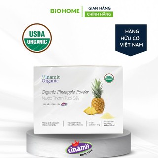Nước thơm tươi sấy hữu cơ Vinamit (100g)