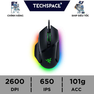 Chuột Có Dây Razer Basilisk V3, Chuột Gaming Led RGB Hàng Chính Hãng Bảo Hành 24 Tháng - Techspace