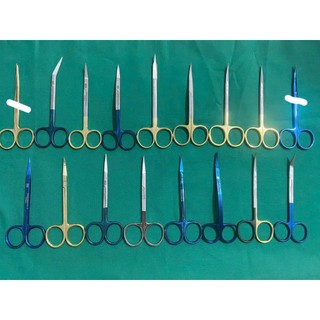 KÉO PHẪU THUẬT CONG 12CM thép trắng