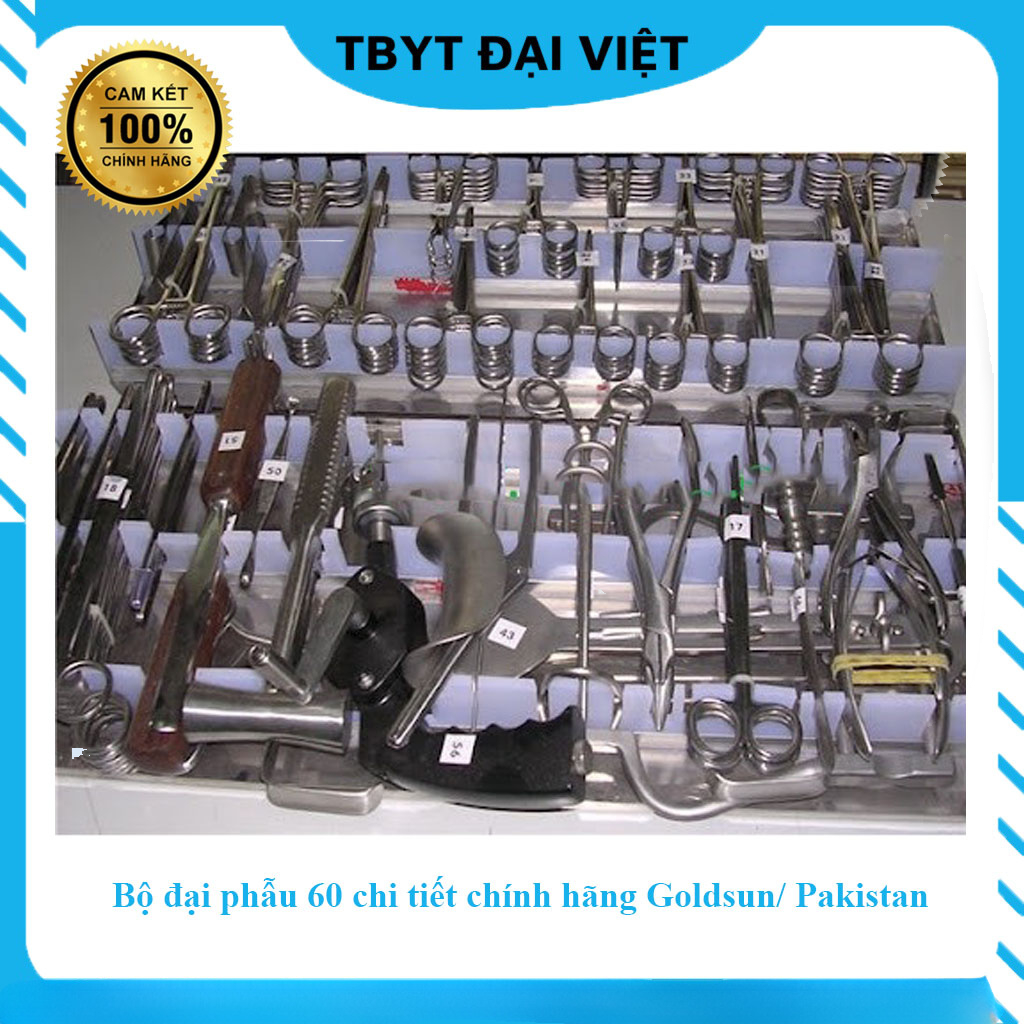 Bộ Đại Phẫu 60 Chi Tiết Chính Hãng Goldsun Pakistan