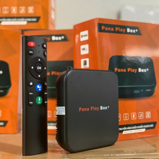 Đầu Android TV Pana Play Box 2024 Cấu Hình Cực Mạnh RAM 4G ROM 32G Xem Truyền Hình Miễn Phí | BH 12T