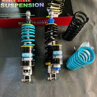 Phuộc nitron bình dầu dưới Vario , vision chính hãng Racing zone