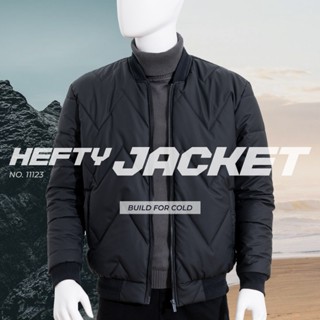  Áo Phao Nam Urban HEFTY JACKET Cổ Bomber Dáng Slim Trẻ Trung Giữ Ấm Cực Tốt Trần Bông Định Hình Độ Bền Cao NO. 11123 