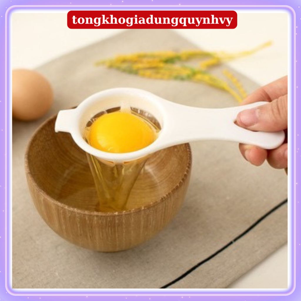 THÌA LỌC TRỨNG DỄ SỬ DỤNG CHẤT LIỆU LÚA MẠCH