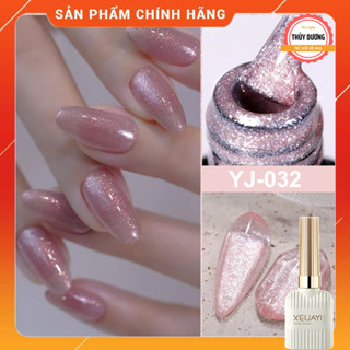 [YJ032] Sơn gel Xeijayi chính hãng siêu đặc màu hồng nhũ mã YJ032 15ml