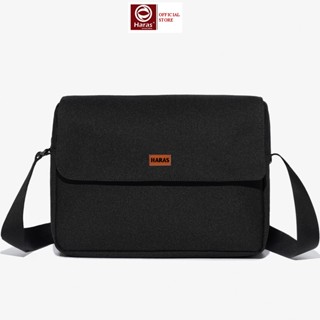 Túi đeo chéo nam nữ Black Rice nhiều ngăn phong cách trẻ trung dễ phối đồ HARAS HRS334