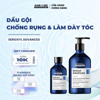 DẦU GỘI GIÚP TÓC TRÔNG DÀY HƠN VÀ KÍCH THÍCH MỌC TÓC LOREAL SERIOXYL ADVANCED 100ML/500ML