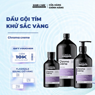  DẦU GỘI TÍM KHỬ ÁNH SẮC VÀNG CHO TÓC TẨY SÁNG LOREAL PROFESSIONNEL 300ML 500ML 1500ML 