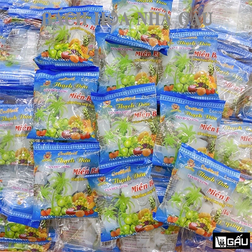 Thùng 12 Bịch Thạch Dừa Miền Bắc (mỗi bịch có 20 gói nhỏ)