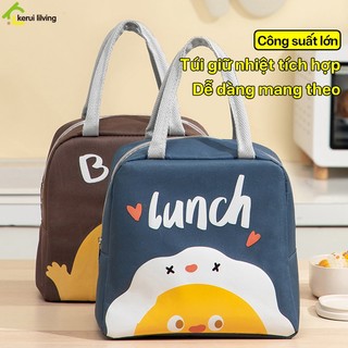 túi xách đựng đồ ăn giá tốt AIGE, có quai xách tiện lợi, dễ mang đi,có hai lớp chống sốc, giữ nhiệt