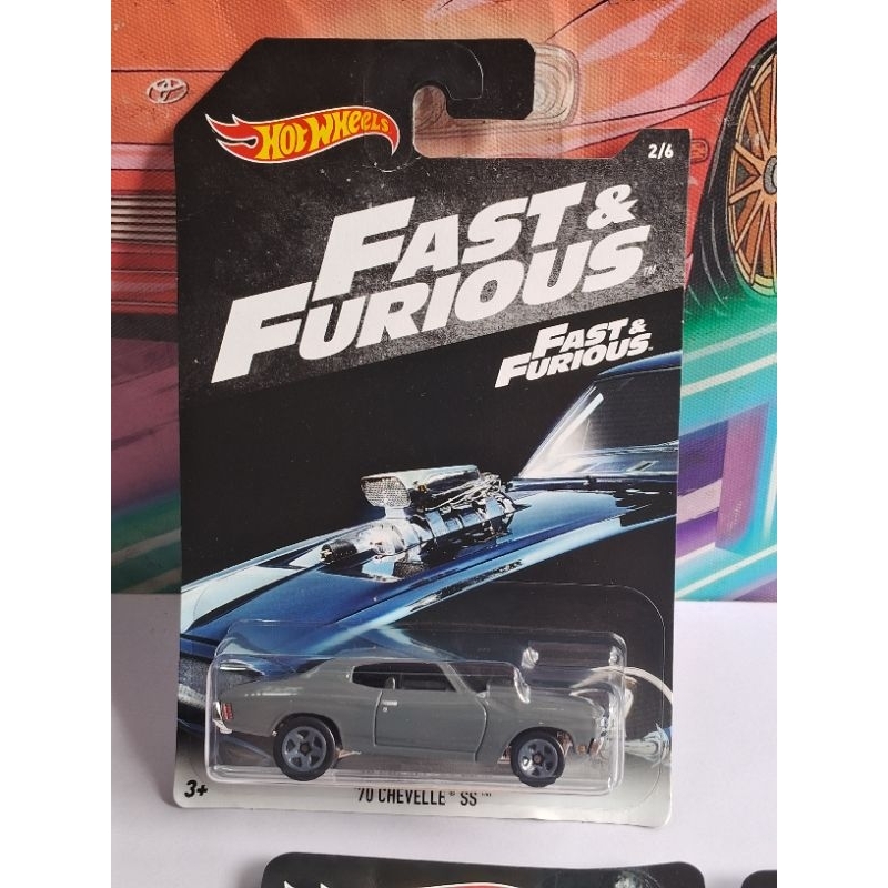 HOT WHEELS  1970 CHEVELLE SS FAST AND FURIOUS