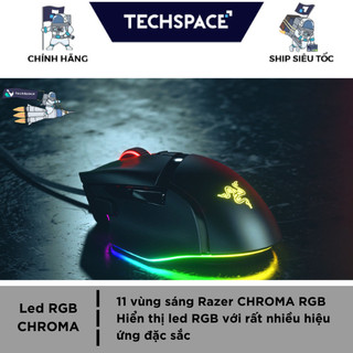 Chuột Có Dây Razer Basilisk V3, Chuột Gaming Led RGB Hàng Chính Hãng Bảo Hành 24 Tháng - Techspace