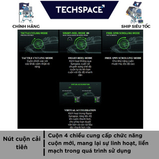 Chuột Có Dây Razer Basilisk V3, Chuột Gaming Led RGB Hàng Chính Hãng Bảo Hành 24 Tháng - Techspace