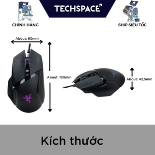 Chuột Có Dây Razer Basilisk V3, Chuột Gaming Led RGB Hàng Chính Hãng Bảo Hành 24 Tháng - Techspace