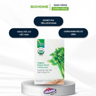 Nước ép cần tây sấy đông khô hữu cơ Vinamit (30g)