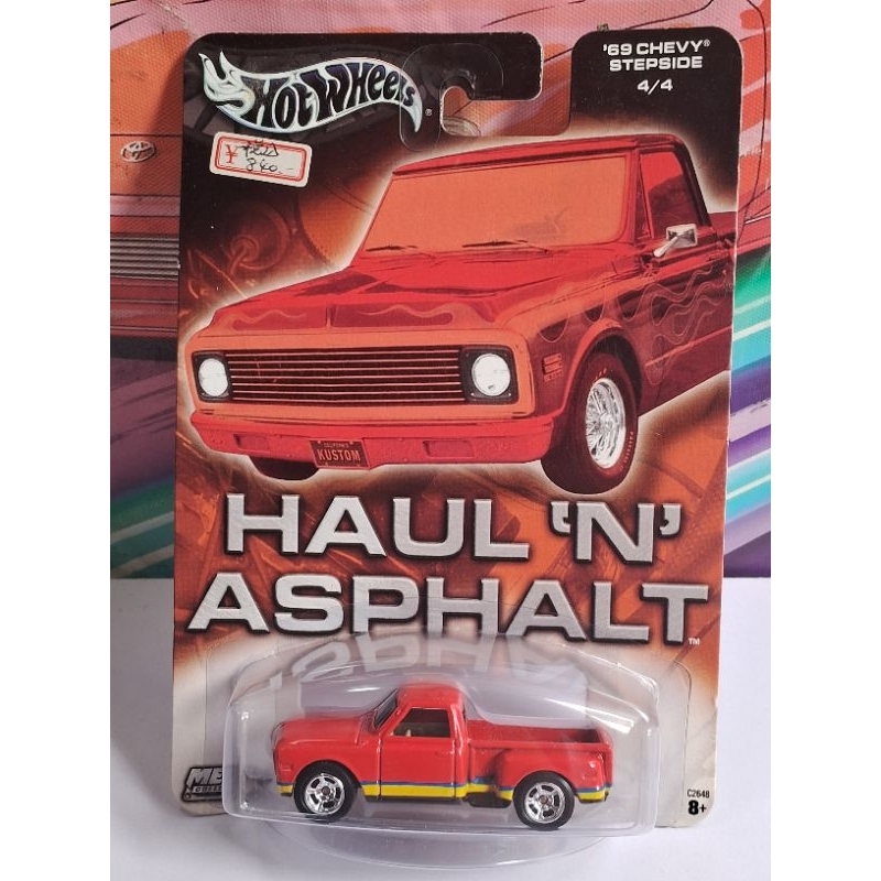 HOT WHEELS REAL RIDERS 1969 CHEVY STEPSIDE