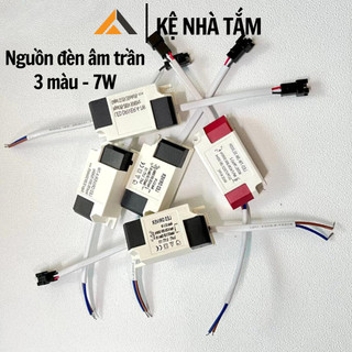  Nguồn đèn led âm trần 3 màu 7W – 3 chân an toàn nhỏ gọn tiện lợi - DD053 