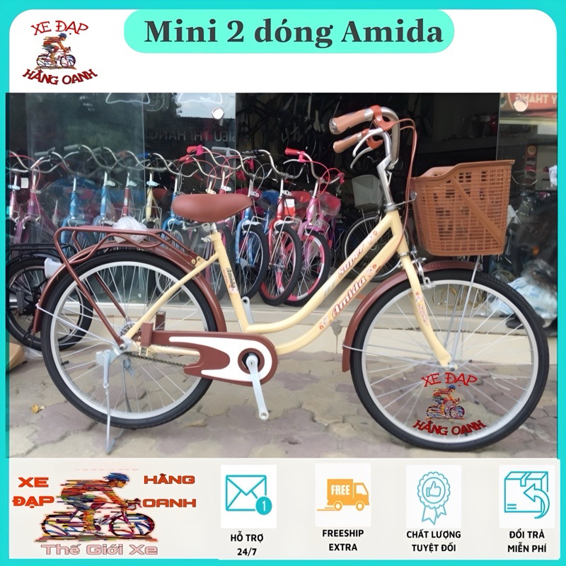 Xe đạp mini nữ Amida 24-26inch Việt Nam