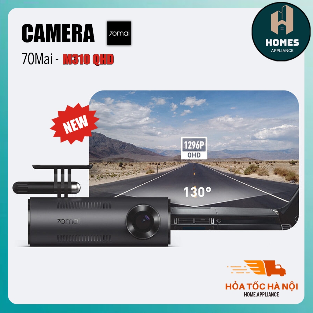 Camera Hành Trình 70mai M310 Độ Phân Giải 2K | Camera Hành Trình Ô Tô 70mai Ghi Hình Time-Lapse