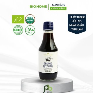 Nước tương hữu cơ PB Farm - 200ml