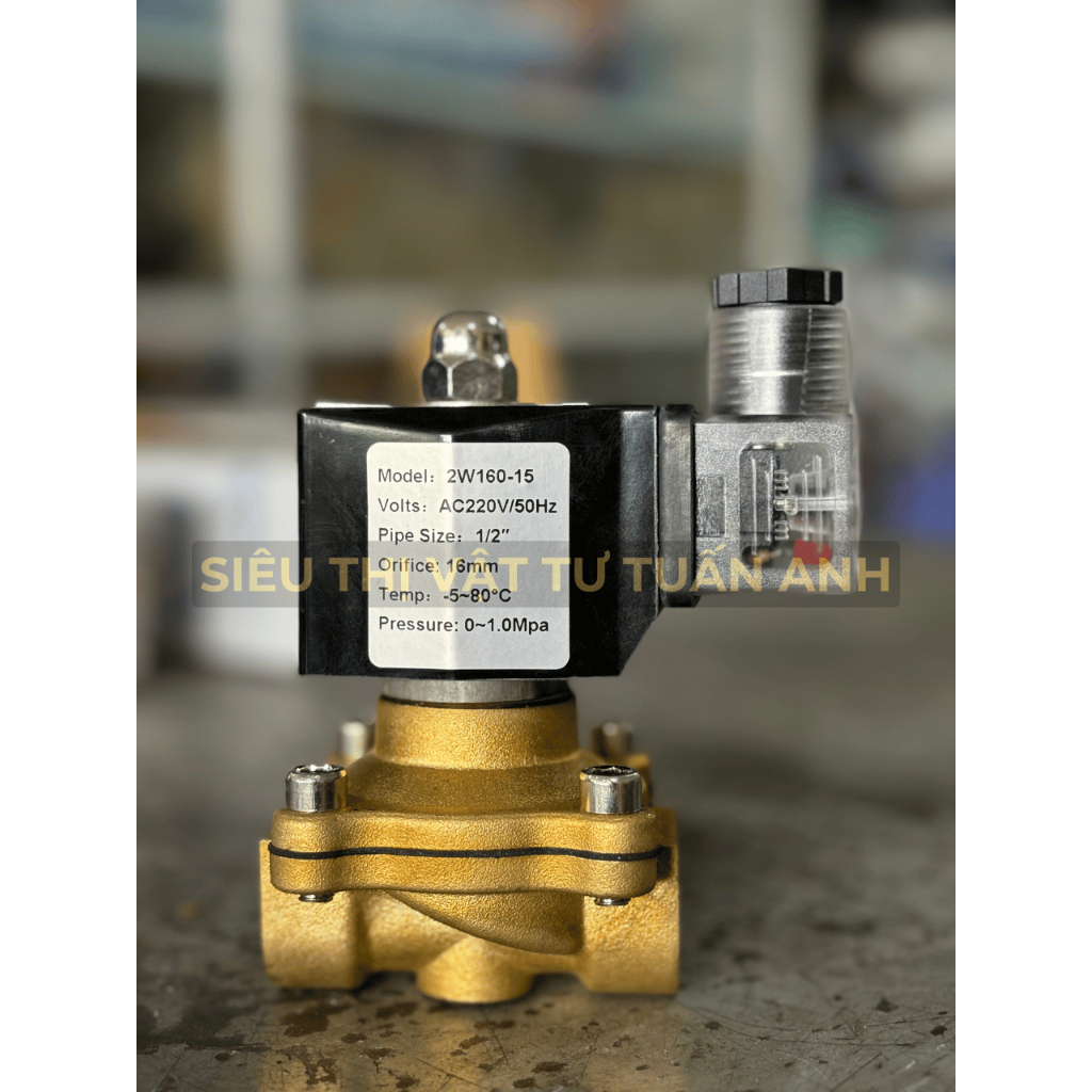 [VAN ĐIỆN TỪ ĐỒNG] VAN ĐIỆN TỪ ĐỒNG VAN ĐIỆN TỪ THƯỜNG ĐÓNG THAU REN TRONG 13 17 21 27 34 42 49 60 220V VAN-DTU-DO