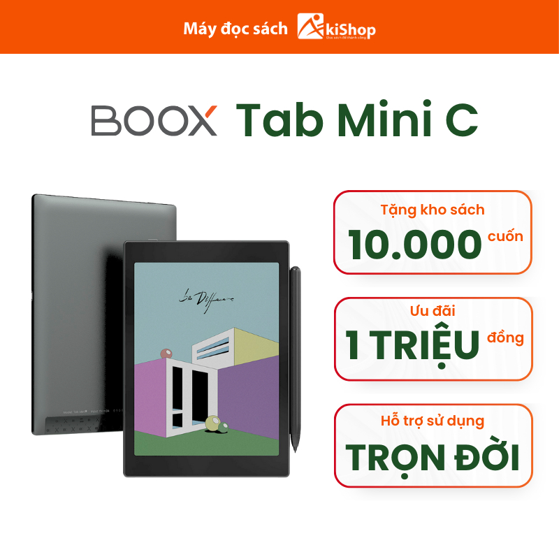 Máy đọc sách Boox Tab Mini C Chính hãng Akishop