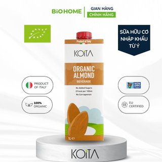 Sữa tươi hữu cơ vị hạnh nhân Koita - 1 Lit