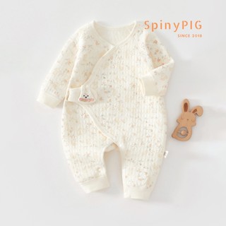 Bộ body cho bé sơ sinh 0-1 tuổi trần bông dài tay cotton dày ấm nhiều họa tiết cho bé trai bé gái mùa đông