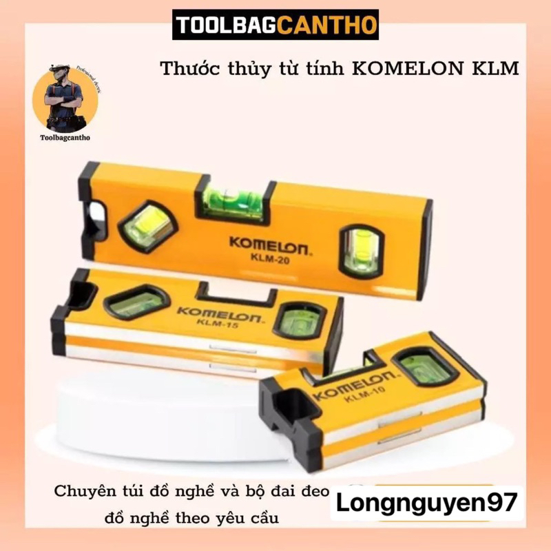 Thước thủy từ tính KOMELON KLM