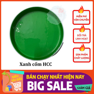 Sơn Màu Xanh Cốm Tươi Bóng Ngoại Thất Cao Cấp Và Cọ Sơn