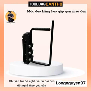 Móc đeo băng keo gấp gọn (mẫu mới mạ crom)