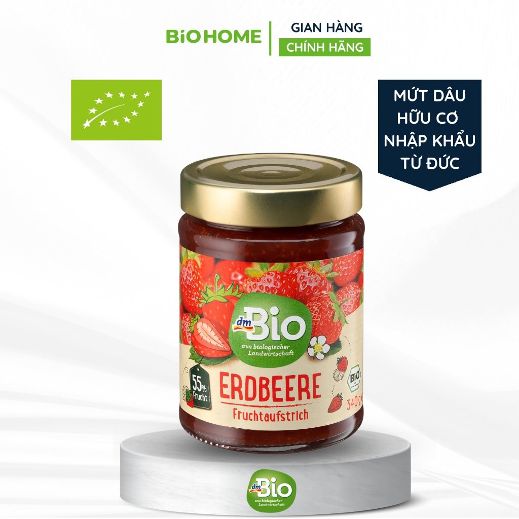 Mứt dâu hữu cơ Dmbio