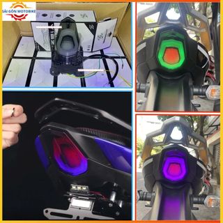 ⭐Đèn Hậu Audi Ex155 Tích Hợp xinhan - Stop Exciter 155 Y16zr Y16 MX King Sniperr 160 - sản phẩm của shark power