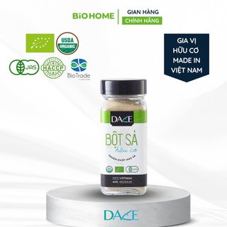 Gia vị Bột sả hữu cơ Dace (40g)
