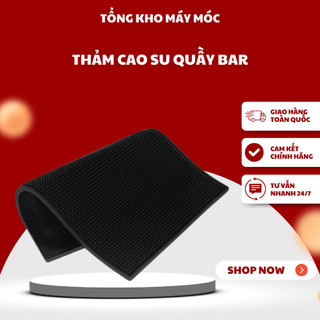 Thảm Cao Su Quầy Bar 45x30cm Thảm Bar Pha Chế Thảm Bar Cao Su Chống Trượt Chống Rỉ Nước Siêu Bền Tổng Kho Máy Móc 
