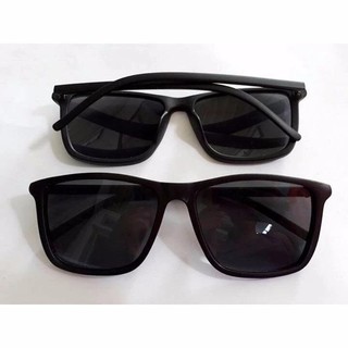 Kính mát V tây đen gọng nhựa mỏng thời trang nam nữ unisex, mắt kiếng râm chống bụi gọng mảnh đi biển, đi phượt, du lịch