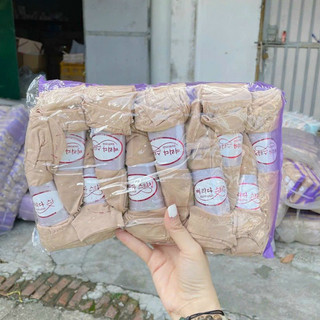 Combo 10 đôi tất da chân Hàn Quốc (mác tím)