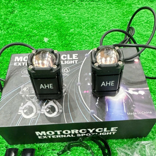 Đèn gắn ghi đông Trợ Sáng MiNi Bi Cầu W2 4 Chế Độ Sáng Chính Hãng Tích Hợp Auto Passing lắp xe máy xe điện