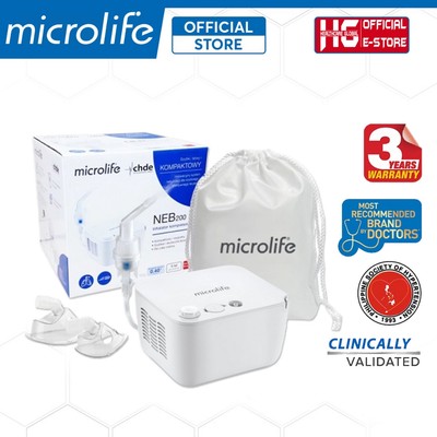 Máy Xông Khí Dung , Mũi Họng MICROLIFE NEB200 | Phù Hợp Cho Mọi Lứa Tuổi - Điều Trị Các Bệnh Về Đường Hô Hấp