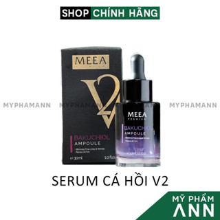 Tinh chất Bakuchiol MeeA Organic Chính hãng - Serum Ampoule Saffron Dưỡng Trắng Da Chống lão Hóa