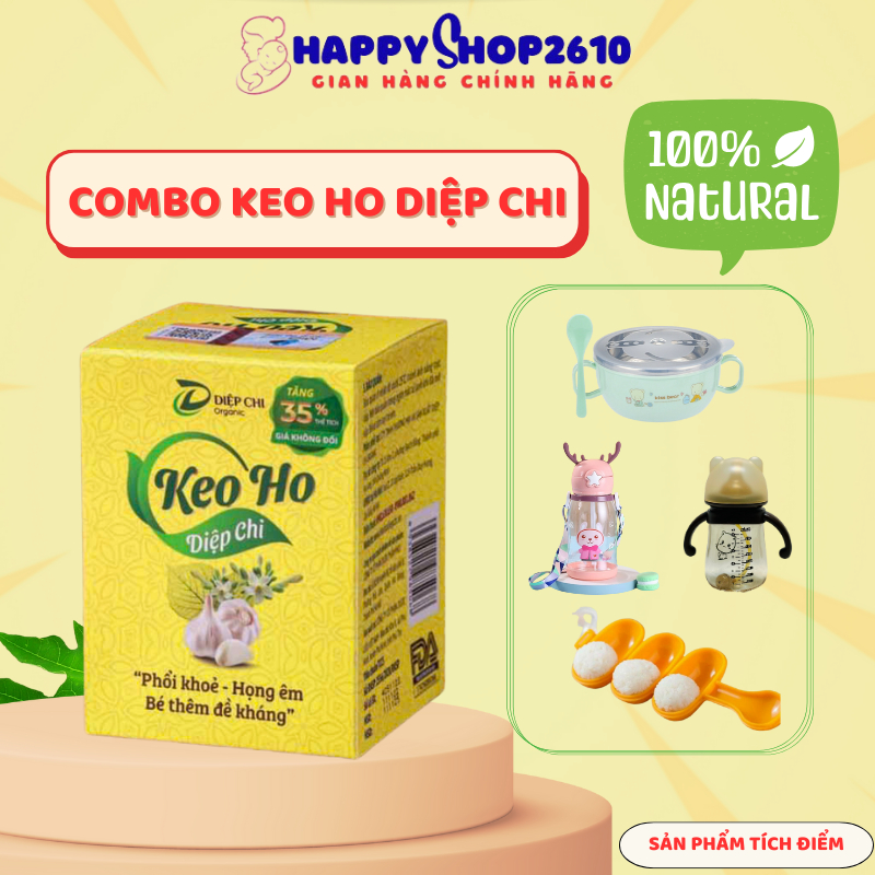 Keo ho Diệp Chi hỗ trợ long đờm, giảm ho - lọ mới 135ml