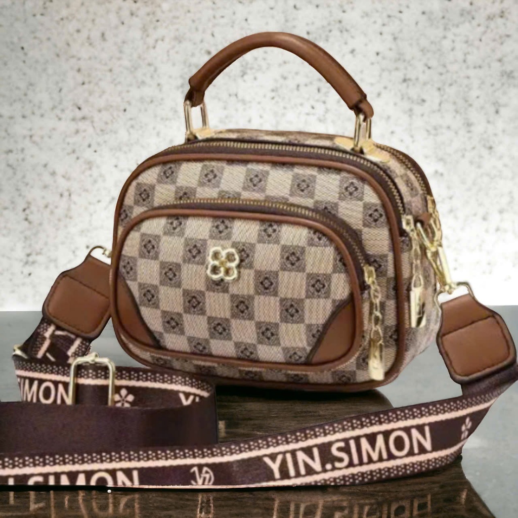 Túi Da Thời Trang Nữ Phong Cách Hàn Quốc 3 Ngăn Siêu Hot TN95