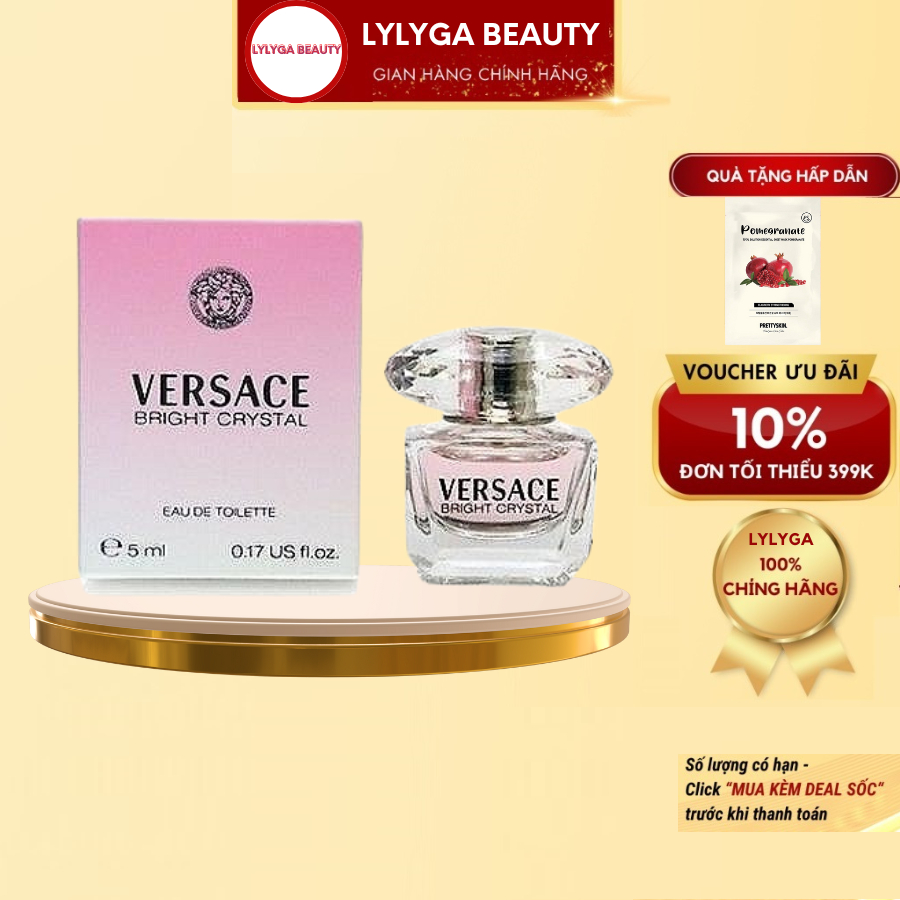 Nước hoa Versace Bright Crystal 5ml Chính Hãng